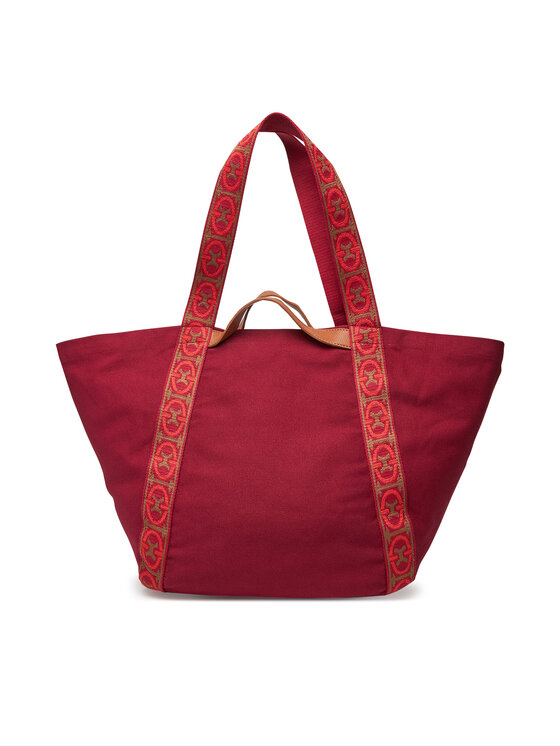 Coccinelle Coccinelle Дамска чанта SXG C-Bounce Canvas E1 SXG 11 01 01 Бордо