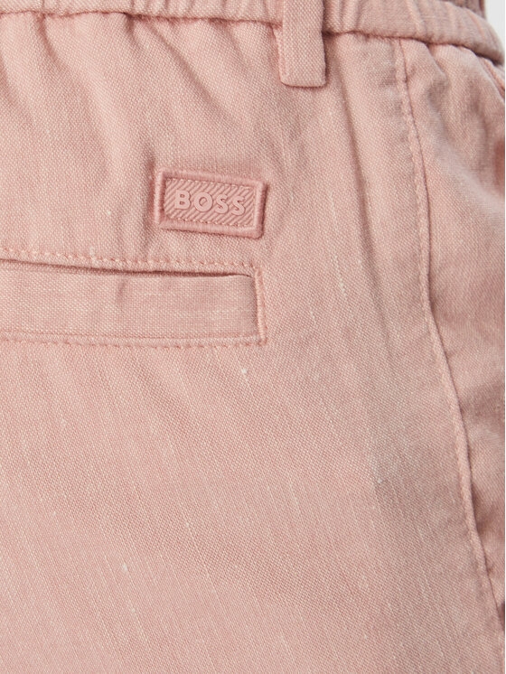 BOSS BOSS Šortky z materiálu Kane1 50557537 Světle růžová Regular Fit