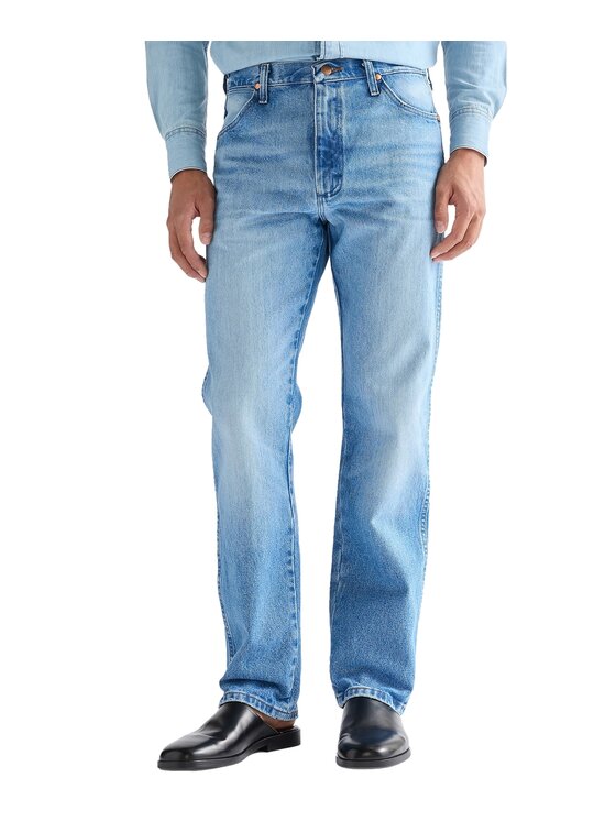 Wrangler Wrangler Jeansy 112378998 Niebieski Regular Fit
