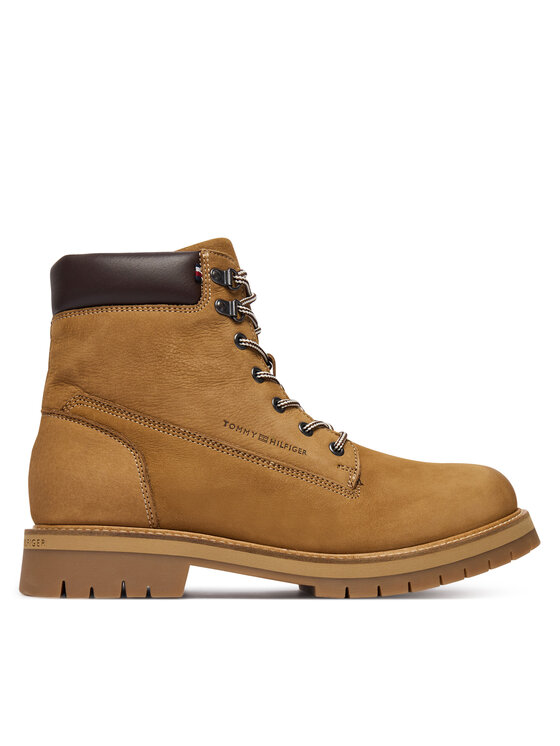 Tommy Hilfiger Tommy Hilfiger Черевики туристичні Flex Th Outdoor W Nbk Boot FM0FM05563 Коричневий