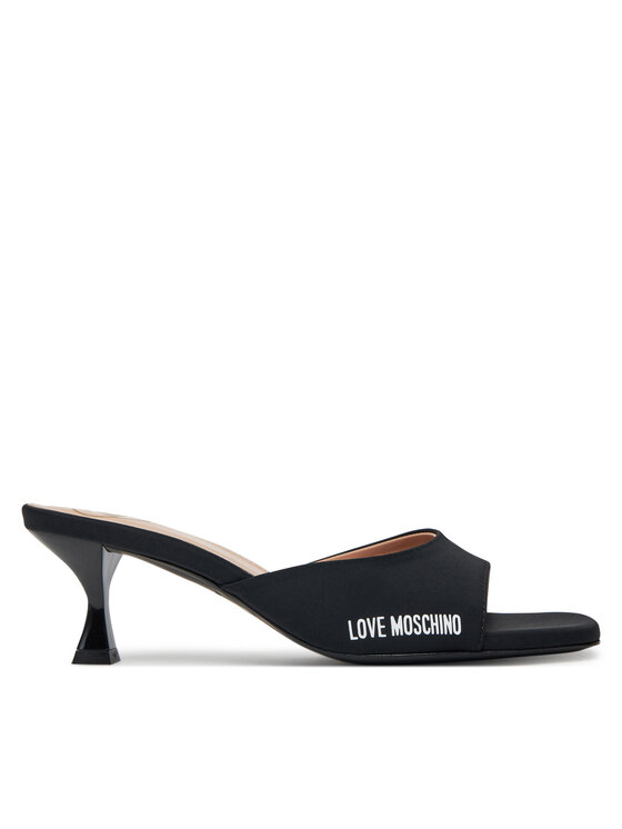 LOVE MOSCHINO LOVE MOSCHINO Klapki JA28045G0MIM0000 Czarny