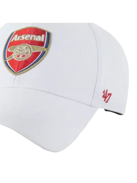 47 Brand 47 Brand Cappellino 47 Brand Arsenal FC MVP Cap Bianco