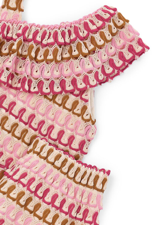 Mayoral Mayoral Completo top e pantaloncini di tessuto 3225 Multicolore Regular Fit