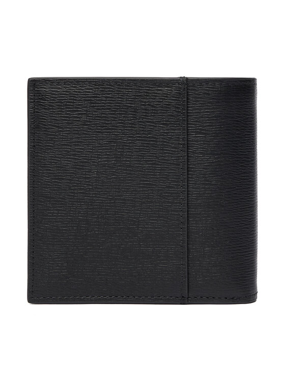 Calvin Klein Calvin Klein Голям мъжки портфейл Saffiano Ew Slim Trifold W Card LV04D1075G Черен