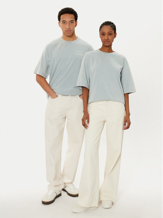 Filling Pieces Filling Pieces T-Shirt Unisex 7441378 Zielony Boxy Fit
