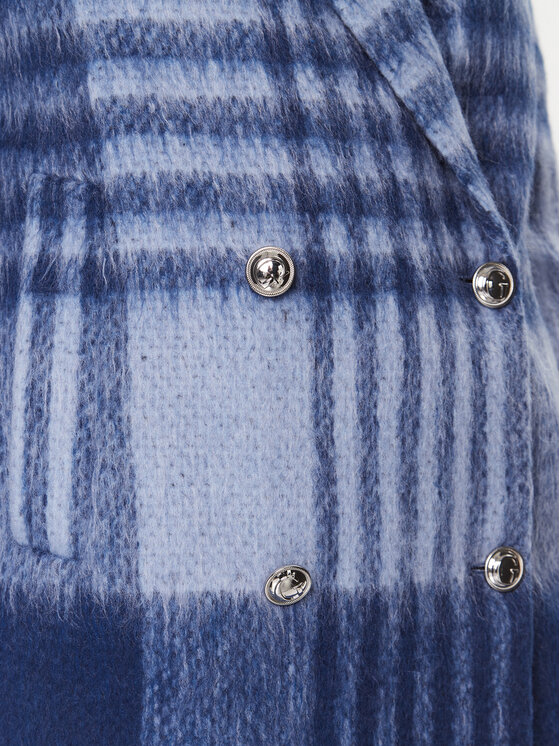 Guess Guess Kevad-sügis mantel Ramona W3BL74 WFVO0 Sinine Regular Fit
