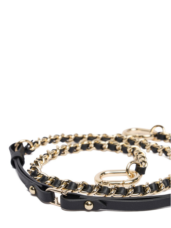 Furla Furla Uklonjivi remen za torbicu Fiona Chain Shoulder Strap WK00426 BX4091 CN O6000 Crna