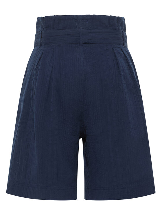 Mustang Mustang Stoffshorts Darrah 1016586 Dunkelblau Relaxed Fit