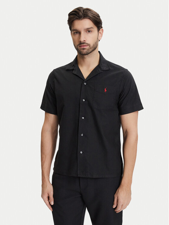 Polo Ralph Lauren Cămașă 710980423500 Negru Regular Fit