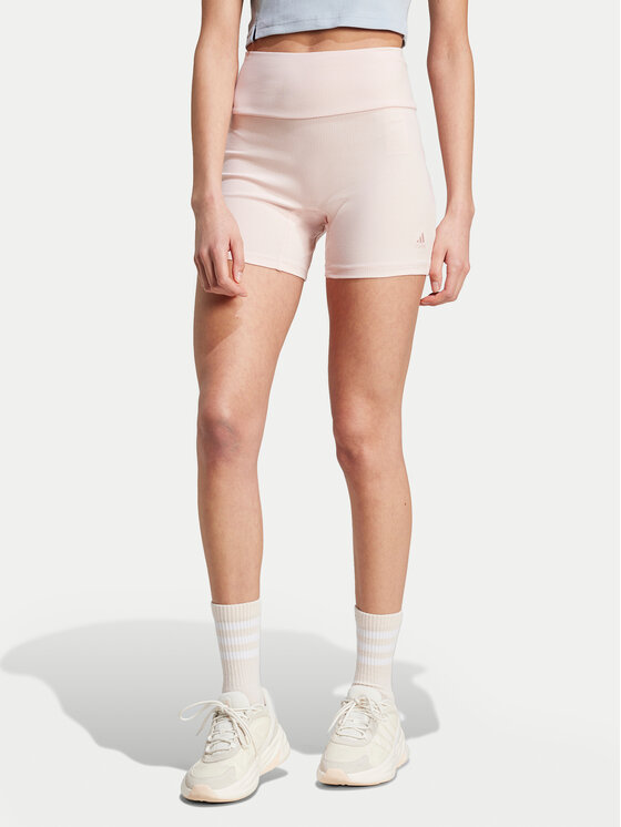 adidas adidas Sportske kratke hlače Lounge IY6743 Ružičasta Slim Fit