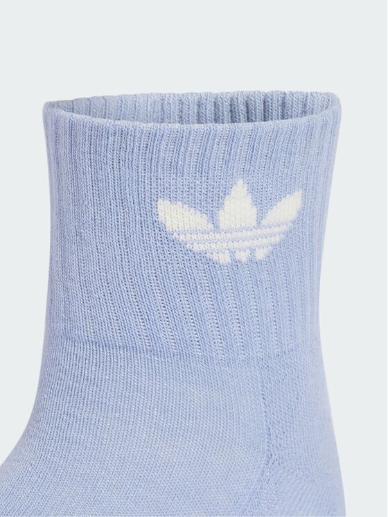 adidas adidas Skarpety długie Mid Ankle Socks 6 Pairs Niebieski jasny