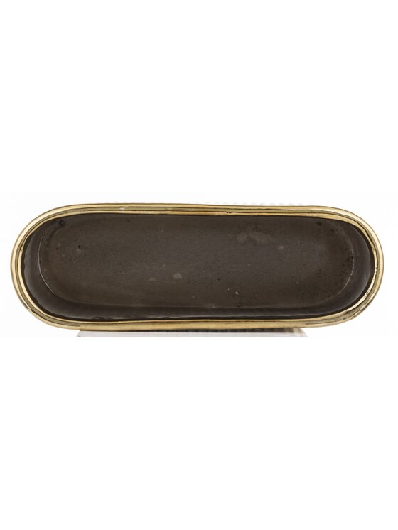 MIAhome MIAhome Kwietnik osłonka 9,5x28,5x9,5 cm złota Złoty