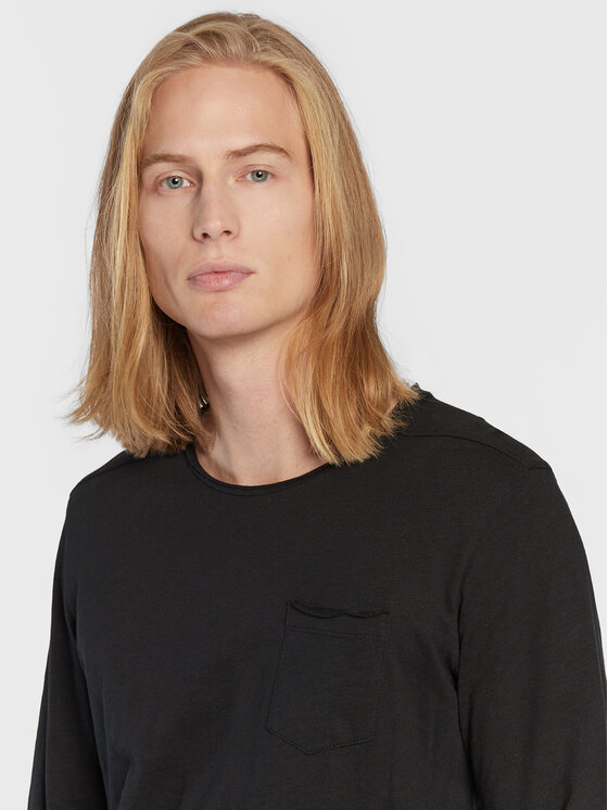 Blend Blend Longsleeve Nicolai 20703060 Чорний Regular Fit