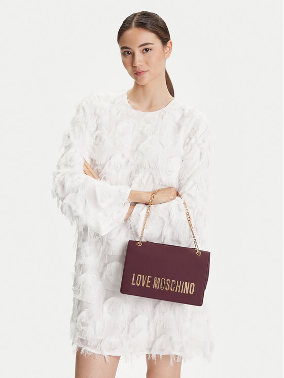 LOVE MOSCHINO LOVE MOSCHINO Ročna torba JC4192PP1NKD0552 Bordo rdeča