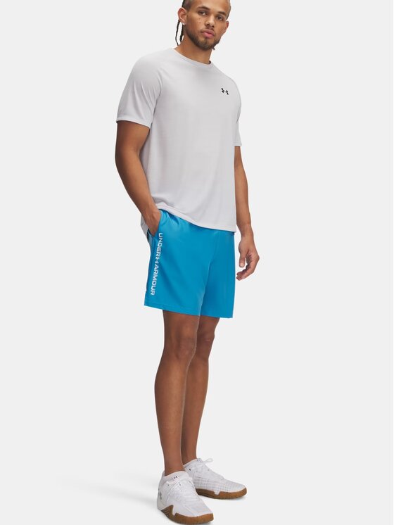 Under Armour Under Armour Szorty 1383356-452 Niebieski Standard Fit