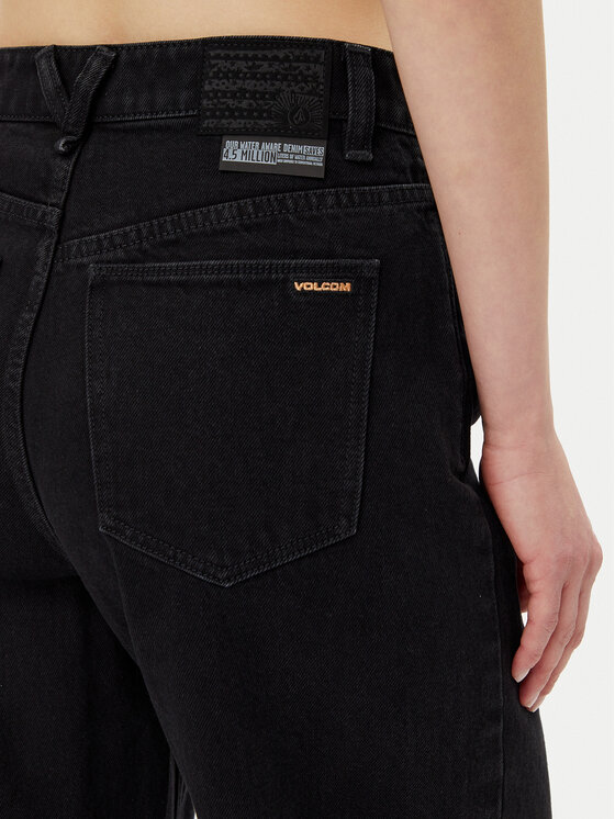 Volcom Volcom Τζιν Wellow B1912301 Μαύρο Loose Fit