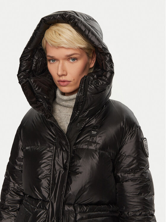 Blauer Blauer Μπουφάν χειμωνιάτικο 24WBLDB03558 Μαύρο Regular Fit