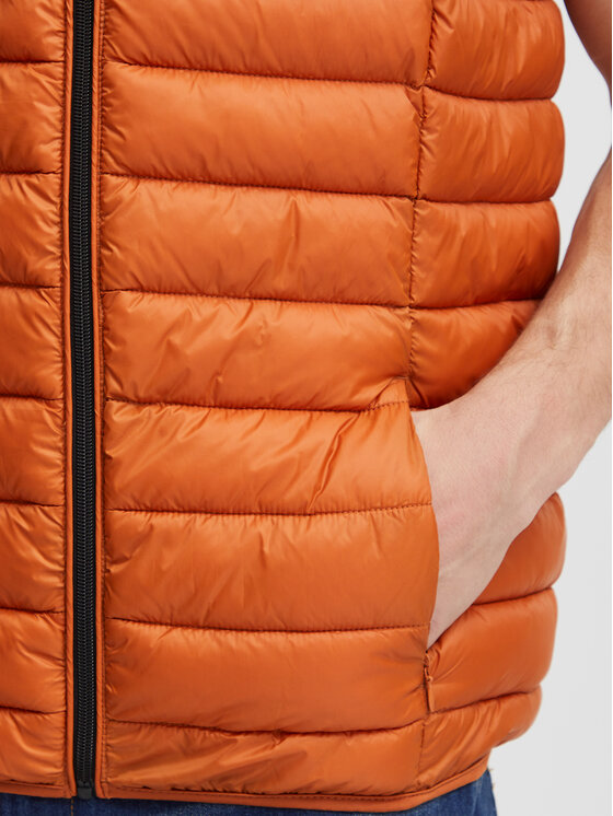 Blend Blend Gilet 20712463 Arancione Regular Fit