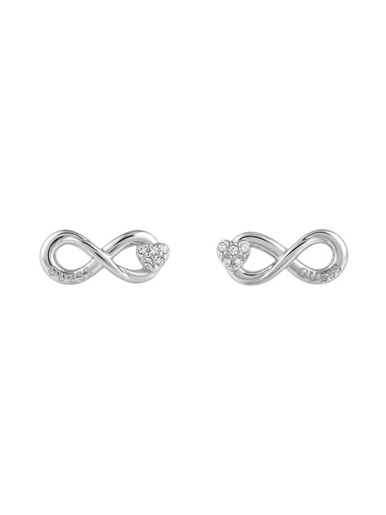 Guess Guess Náušnice JUBE06049JWRHT/U Strieborná