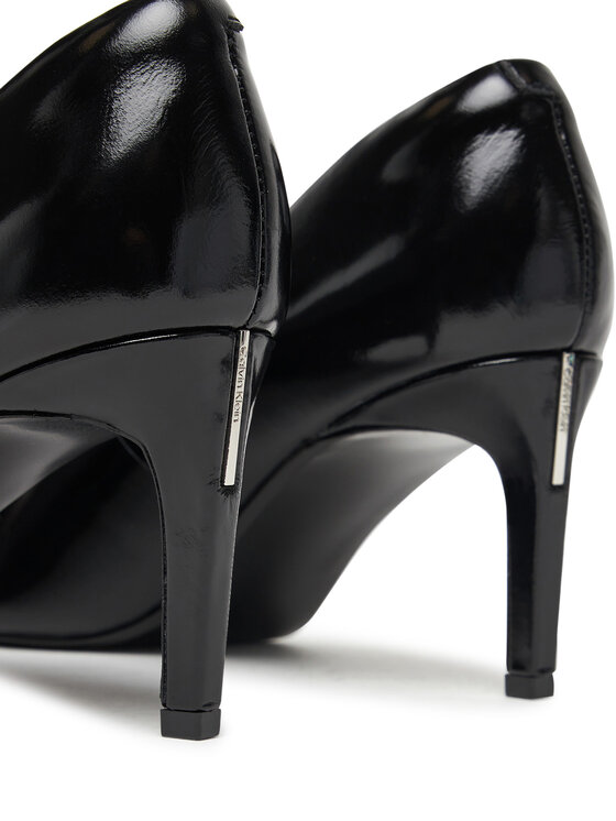 Calvin Klein Calvin Klein Γόβες Ess Stiletto 70 Shiny Lth HW0HW02828 Μαύρο