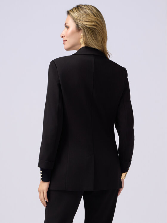 Oltre Oltre Giacca di transizione Q757R004514N033 Nero Slim Fit