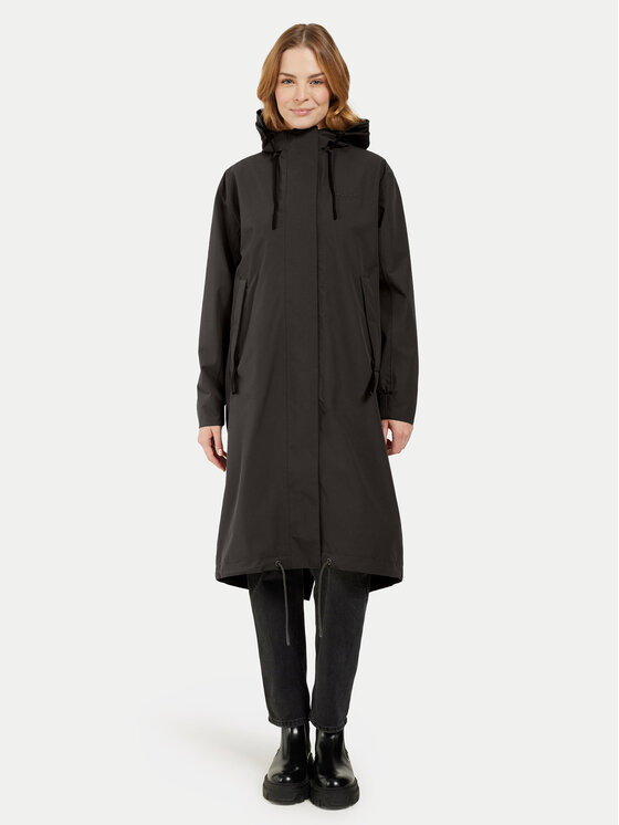 Didriksons Parka Astrid 505628 Črna Relaxed Fit