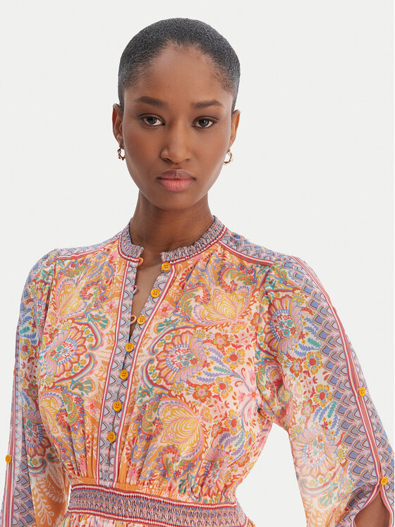 Hale Bob Hale Bob Sommerkleid Eleanora 5YTK662A Orange Regular Fit