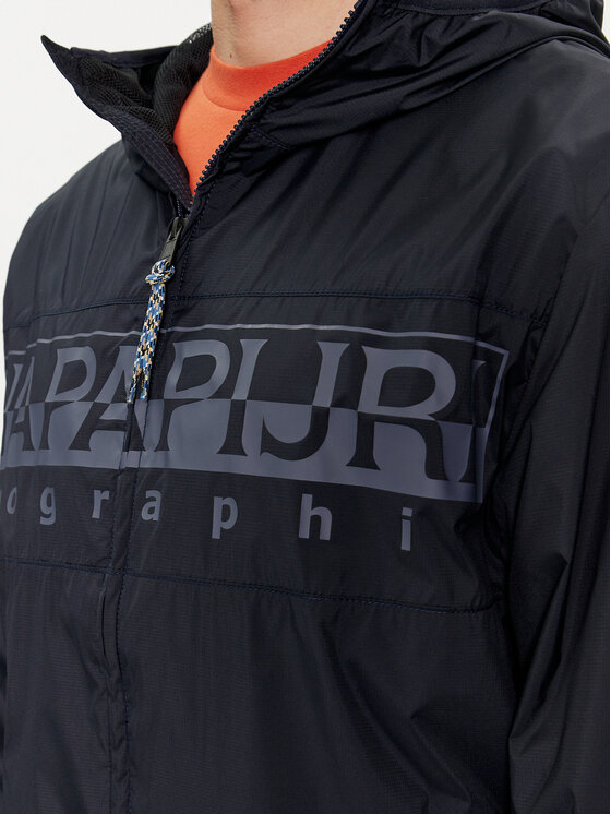 Napapijri Napapijri Kevad-sügis jope A-Raymi NP0A4IB7 Tumesinine Regular Fit