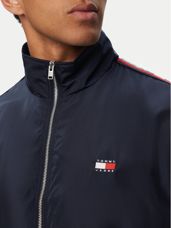 Tommy Jeans Tommy Jeans Prehodna jakna Essential DM0DM23218 Mornarsko modra Regular Fit