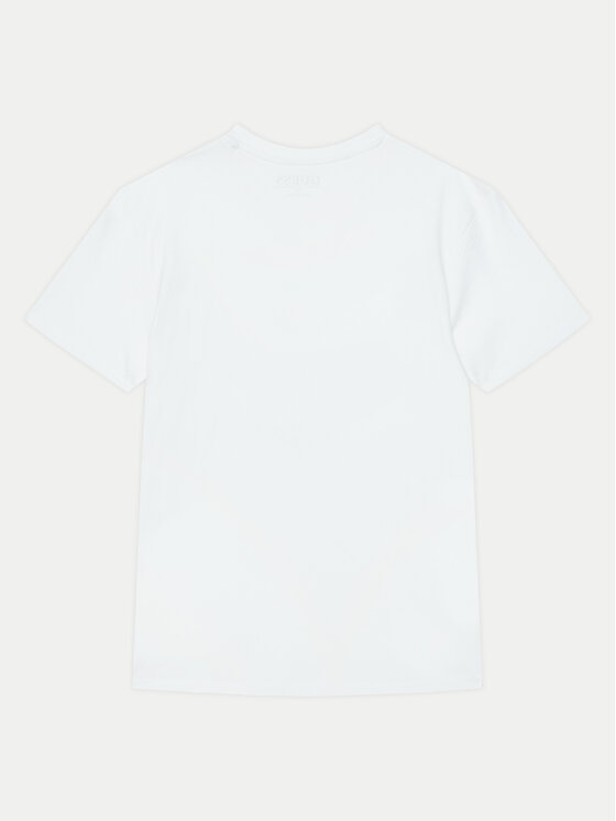 Guess Guess T-shirt L5RI14 K8HM4 Bijela Regular Fit