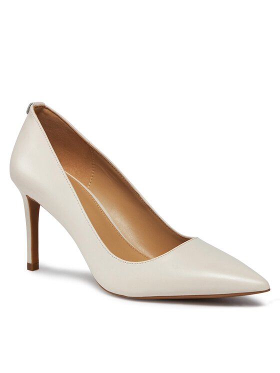 MICHAEL Michael Kors MICHAEL Michael Kors Čevlji z visoko peto Alina Flex Pump 40F2HNMP2L Écru