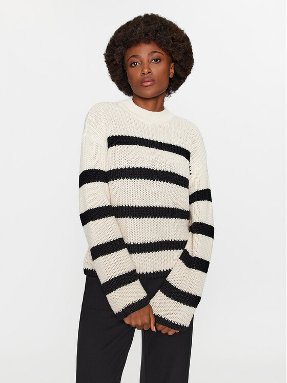 Vero Moda Sveter 10293683 Béžová Regular Fit