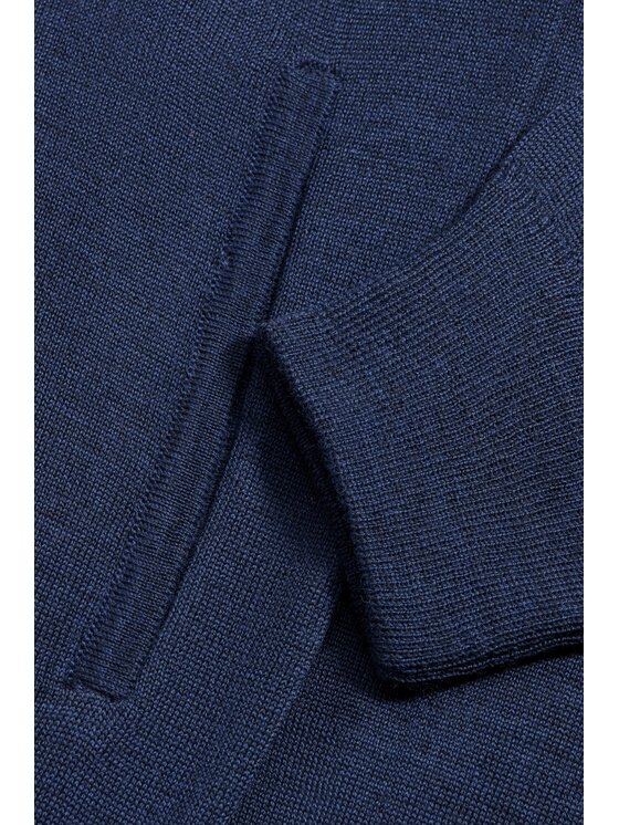 La Mania La Mania Felpa REGULAR FIT ZIP Blu scuro Active Fit