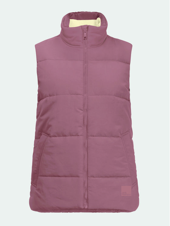 Jack Wolfskin Jack Wolfskin Vesta White Frost Vest 1207371 Růžová Regular Fit