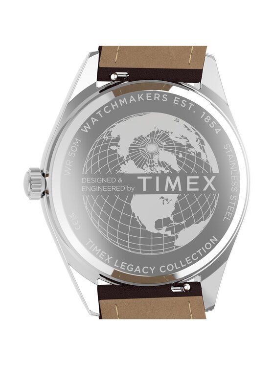 Timex Timex Zegarek TWG068800 Brązowy