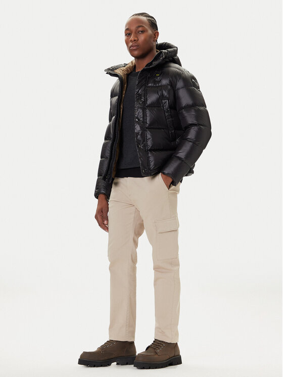Blauer Blauer Dūnu jaka 25WBLUC03149 007285 Melns Regular Fit