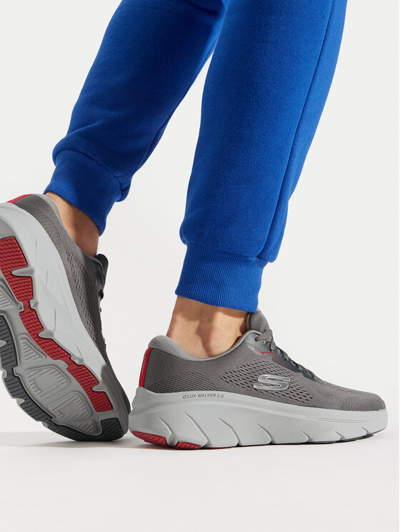 Skechers Skechers Sneakersy D'Lux Walker 2.0-Swave 232714/CCRD Szary