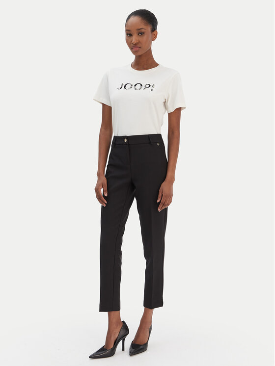 JOOP! JOOP! Tricou Tanna 30100842 Écru Regular Fit