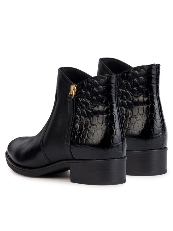 Geox Geox Botine D Felicity D36G1C 04340 C9999 Negru