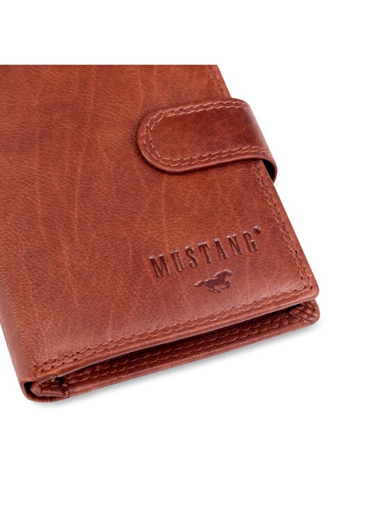Mustang Mustang Portfel DENIMO HIGH WALLET Brązowy