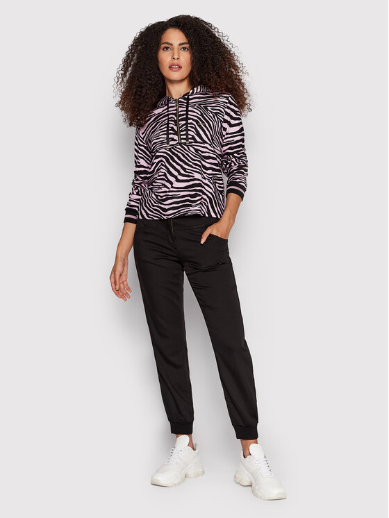 Pantaloni di tessuto TA2215 F0878 Nero Regular Fit...