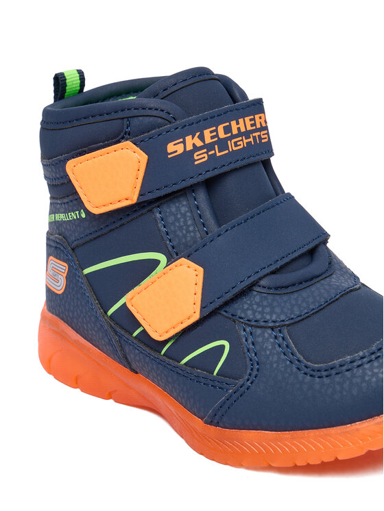 Skechers Skechers Šnurovacia obuv Illumi-Brights 407613N NVOR Tmavomodrá