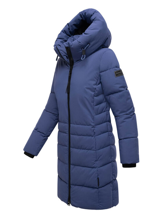 Navahoo Navahoo Kurtka zimowa Mondnebel Niebieski Regular Fit