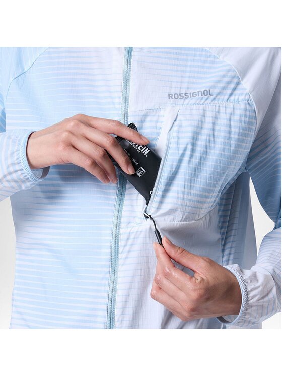 Rossignol Rossignol Kurtka do biegania W Sidelhorn Pkb Jkt Niebieski jasny Regular Fit
