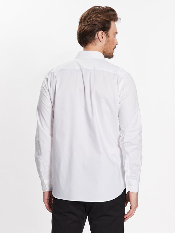 BOSS Boss Srajca 50490512 Bela Casual Fit