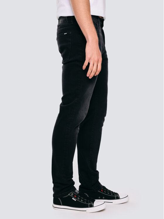 BIG STAR BIG STAR Jeansy HARPER Czarny Tapered Fit