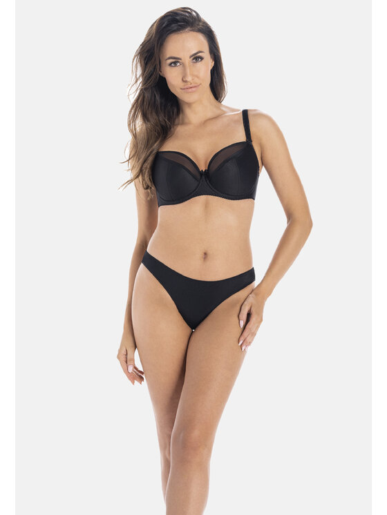 Teyli Teyli Biustonosz semi soft 701 Czarny