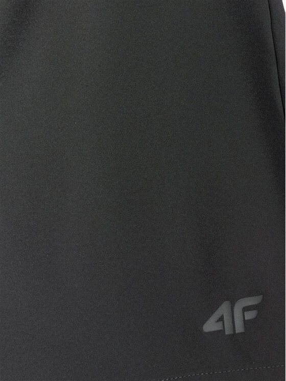 4F 4F Szorty kąpielowe SWIMWEAR Czarny Regular Fit