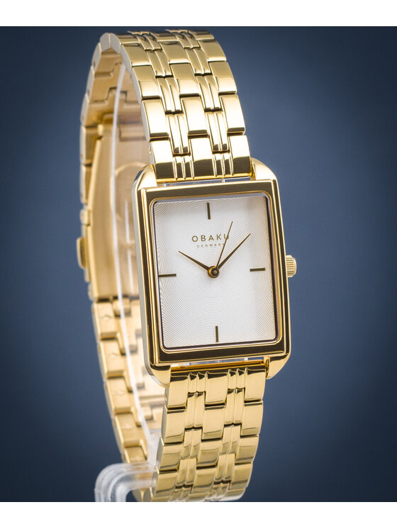Obaku Obaku Zegarek V293LXGISG Złoty