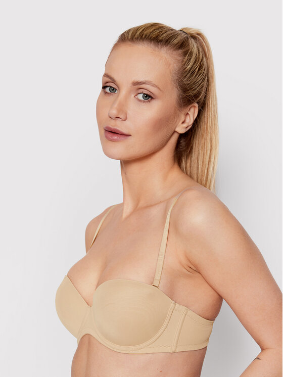 Calvin Klein Underwear Calvin Klein Underwear Push-up krūšturis 0000F2660E Bēšs